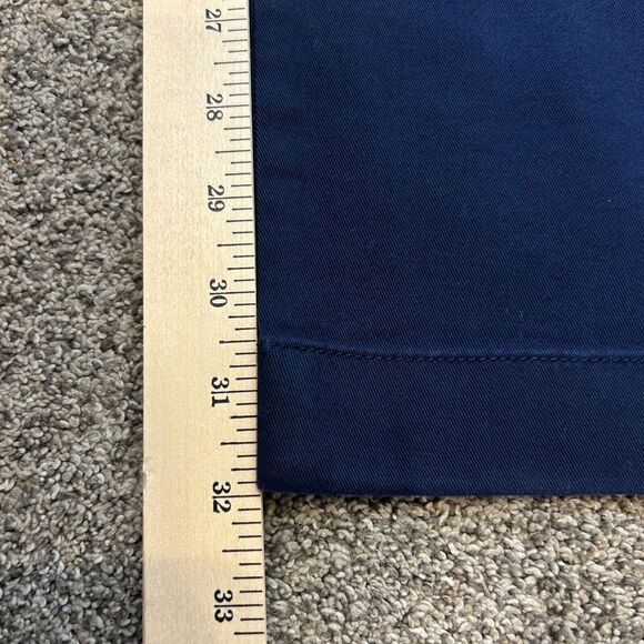J.Crew Chino Pants Mens 39x32 Navy Blue Athletic Slim Straight Preppy Formal NWT - Picture 10 of 13